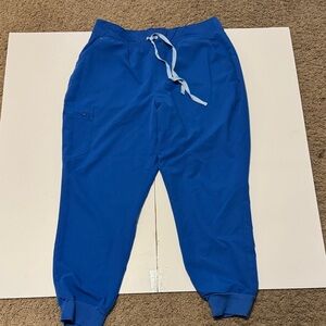 Figs scrub Blue Jogger Pants Size XXL